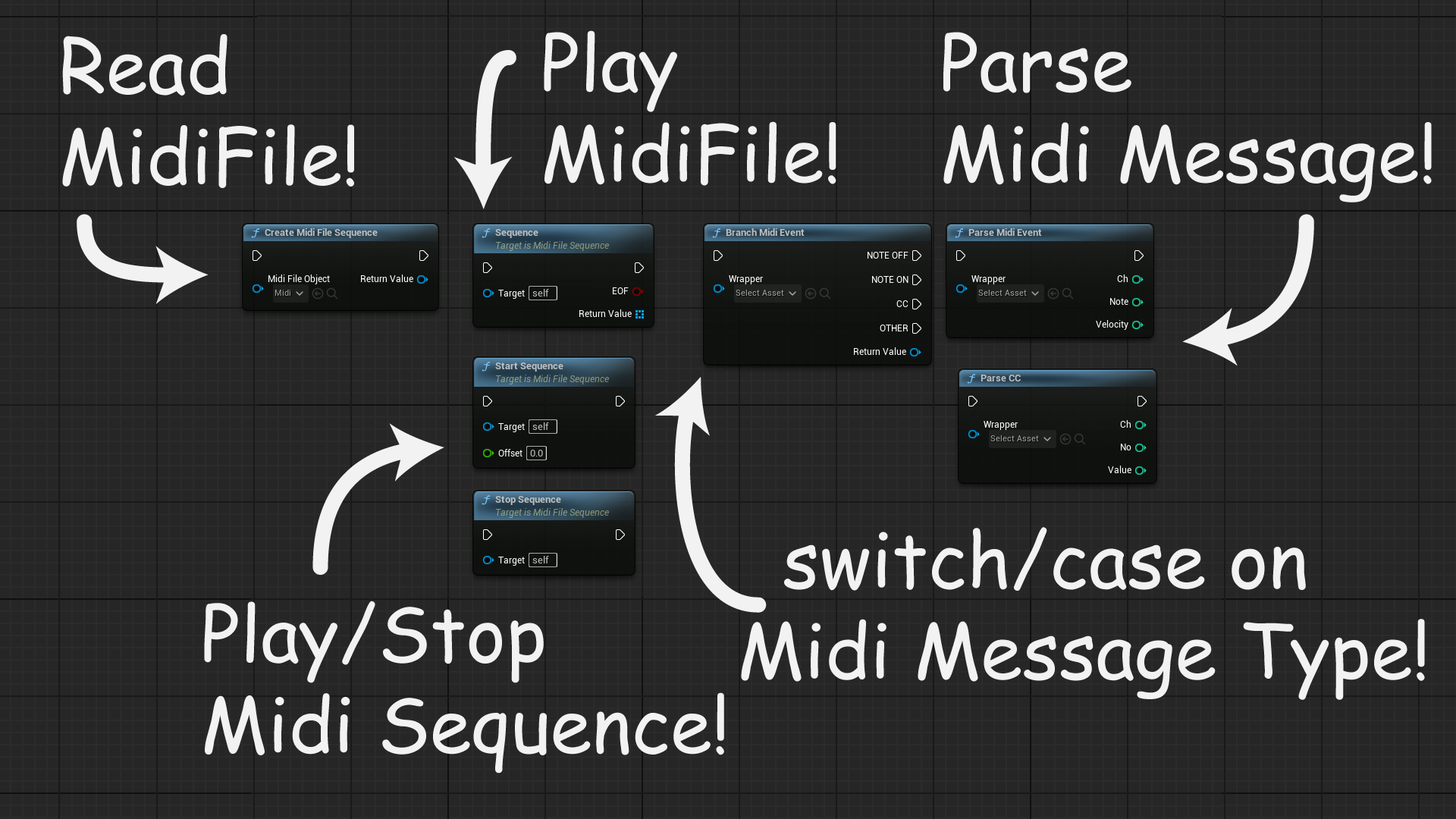 MidiFileAsset Plugin preview screen